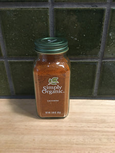 Simply Organic Cayenne 82g