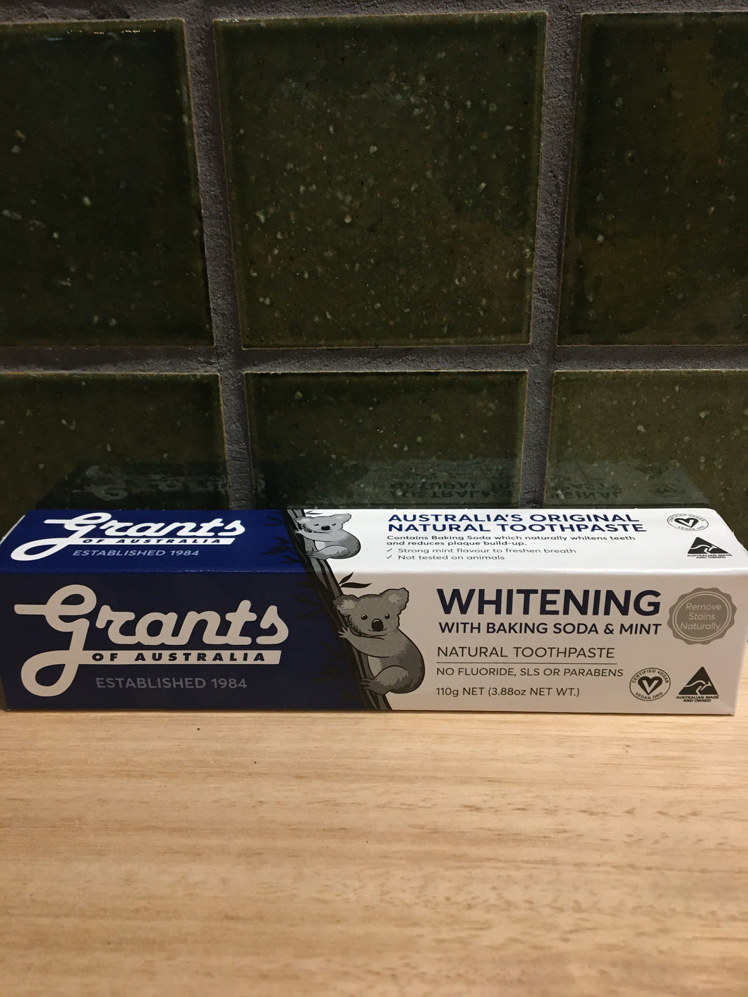Grants Toothpaste Whitening 110g