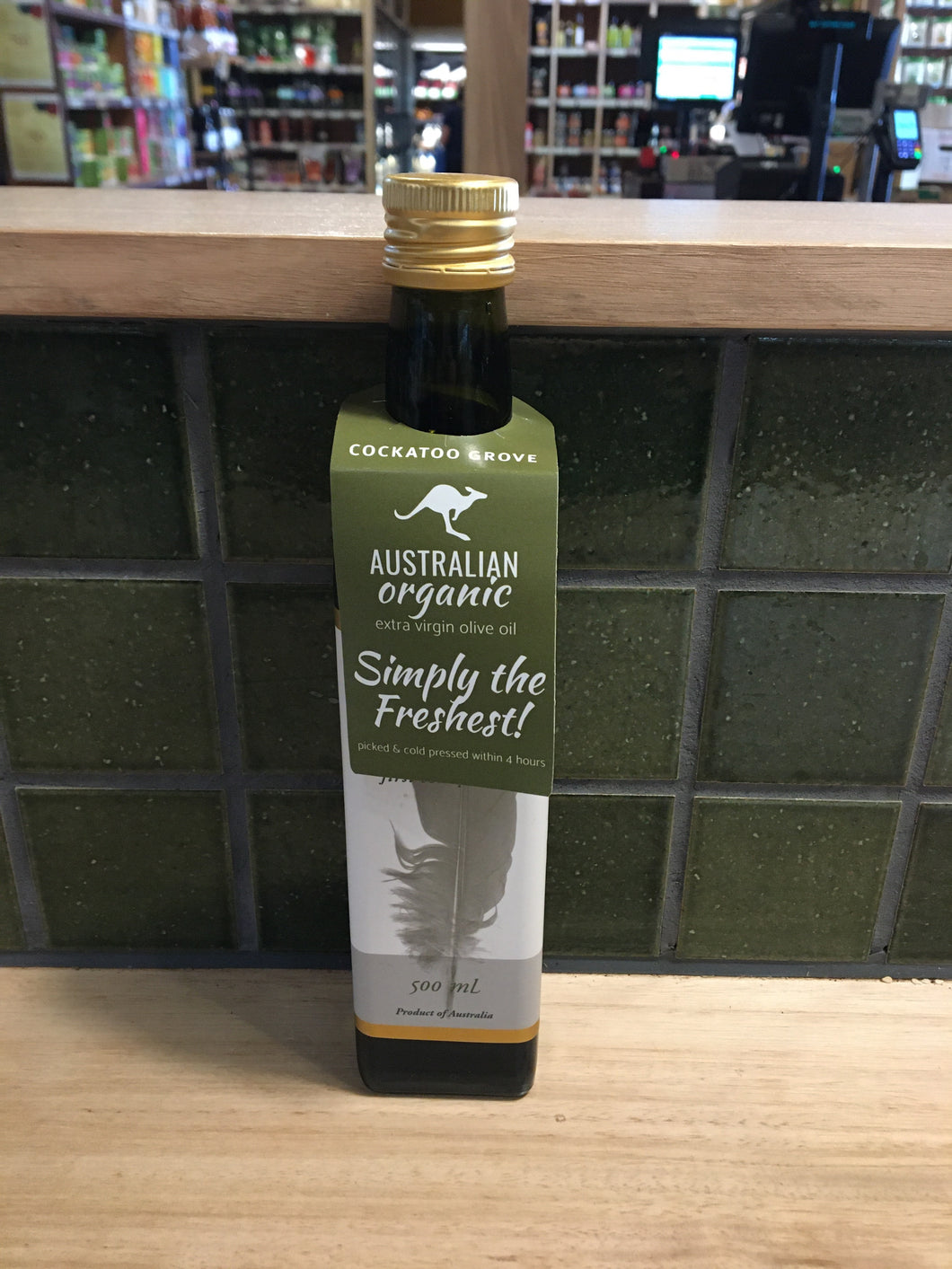 Cockatoo Grove - Olive Oil Extra Virgin - Organic 500mL