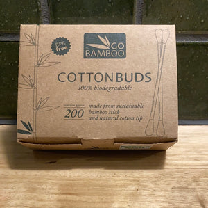 Go Bamboo Cotton Buds 200pk