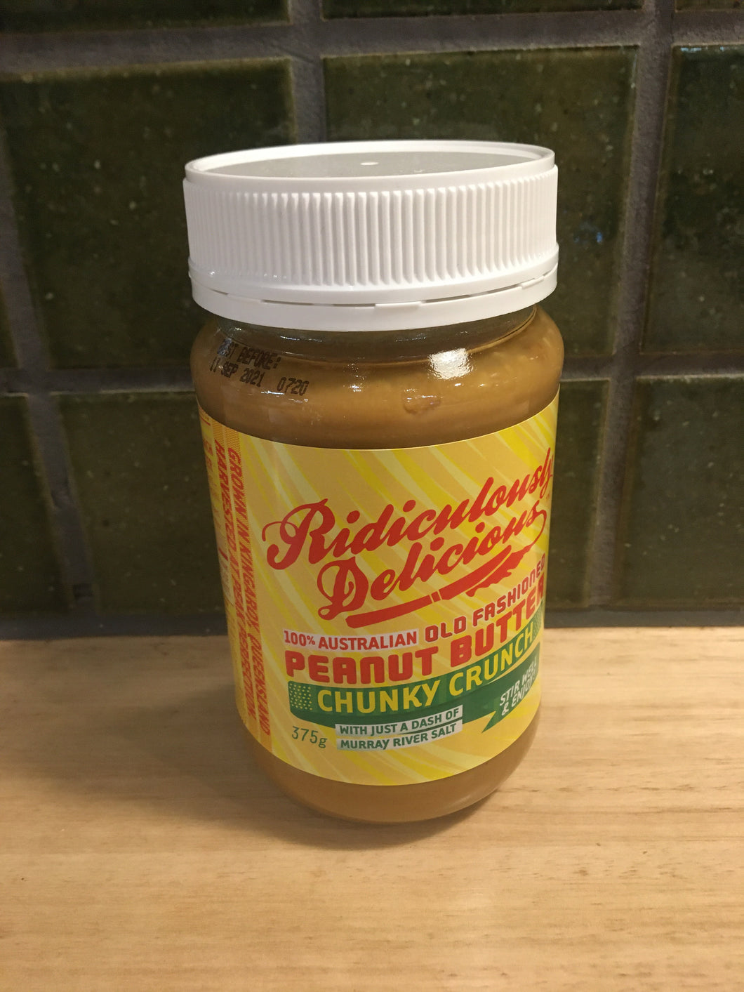 Ridiculously Delicious Peanut Butter Chunky Crunch 375g