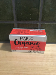 Marlo Butter Salted Organic 250g