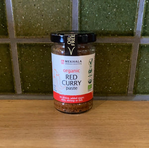 Mekhala Organic Red Curry Paste 100g