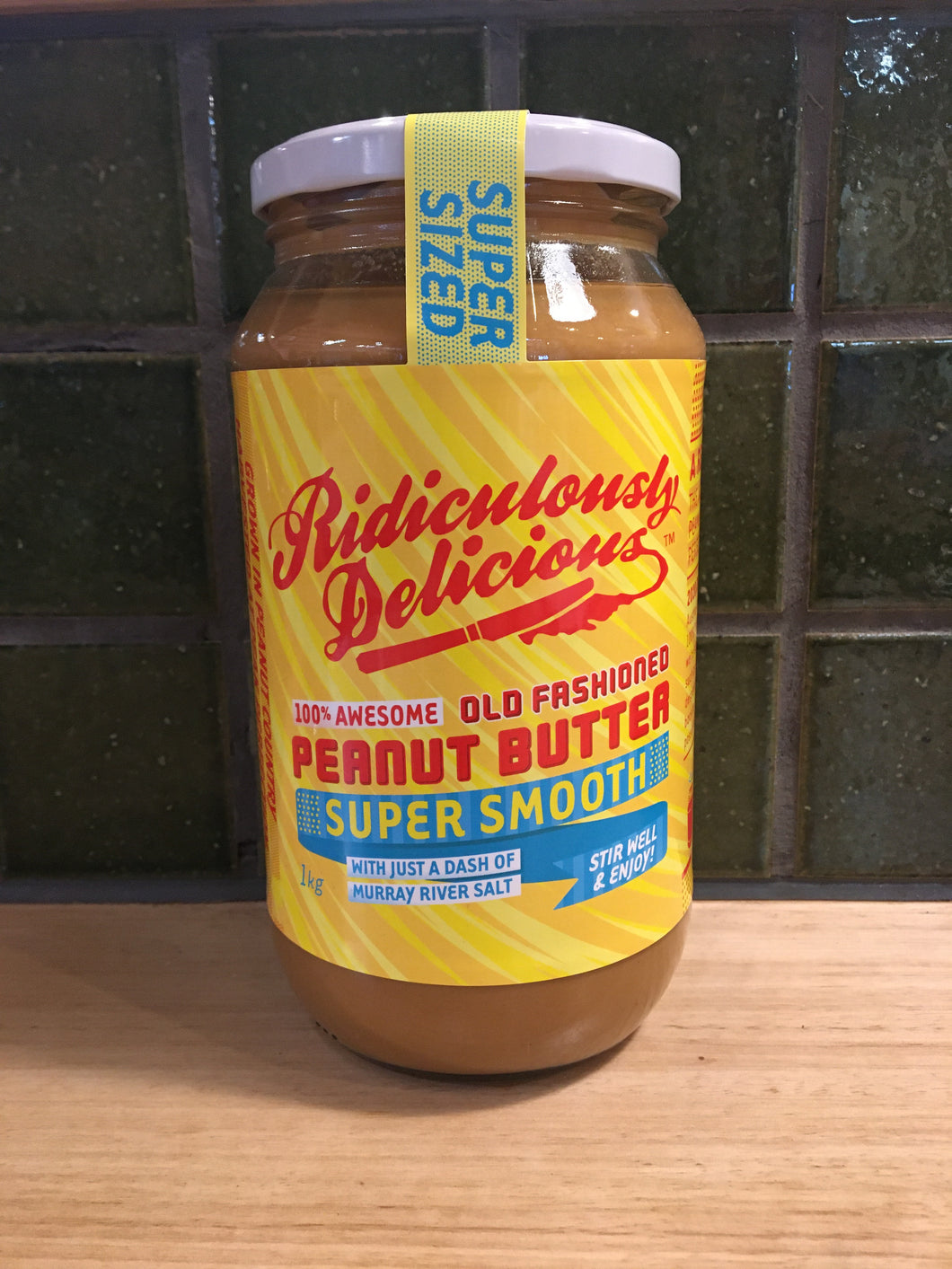 Ridiculously Delicious Peanut Butter Smooth 1kg