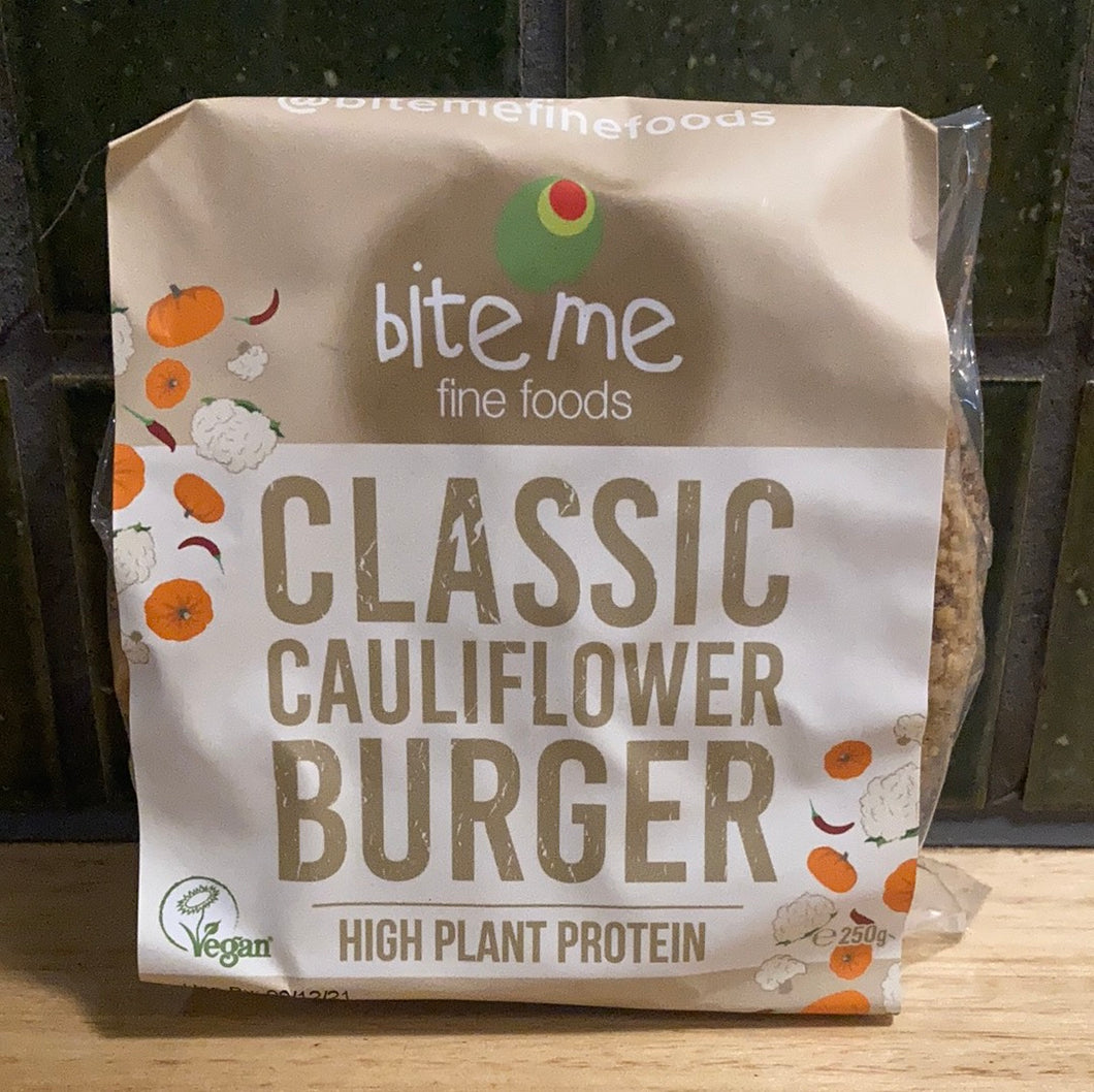 Bite Me Cauliflower Burgers 250g