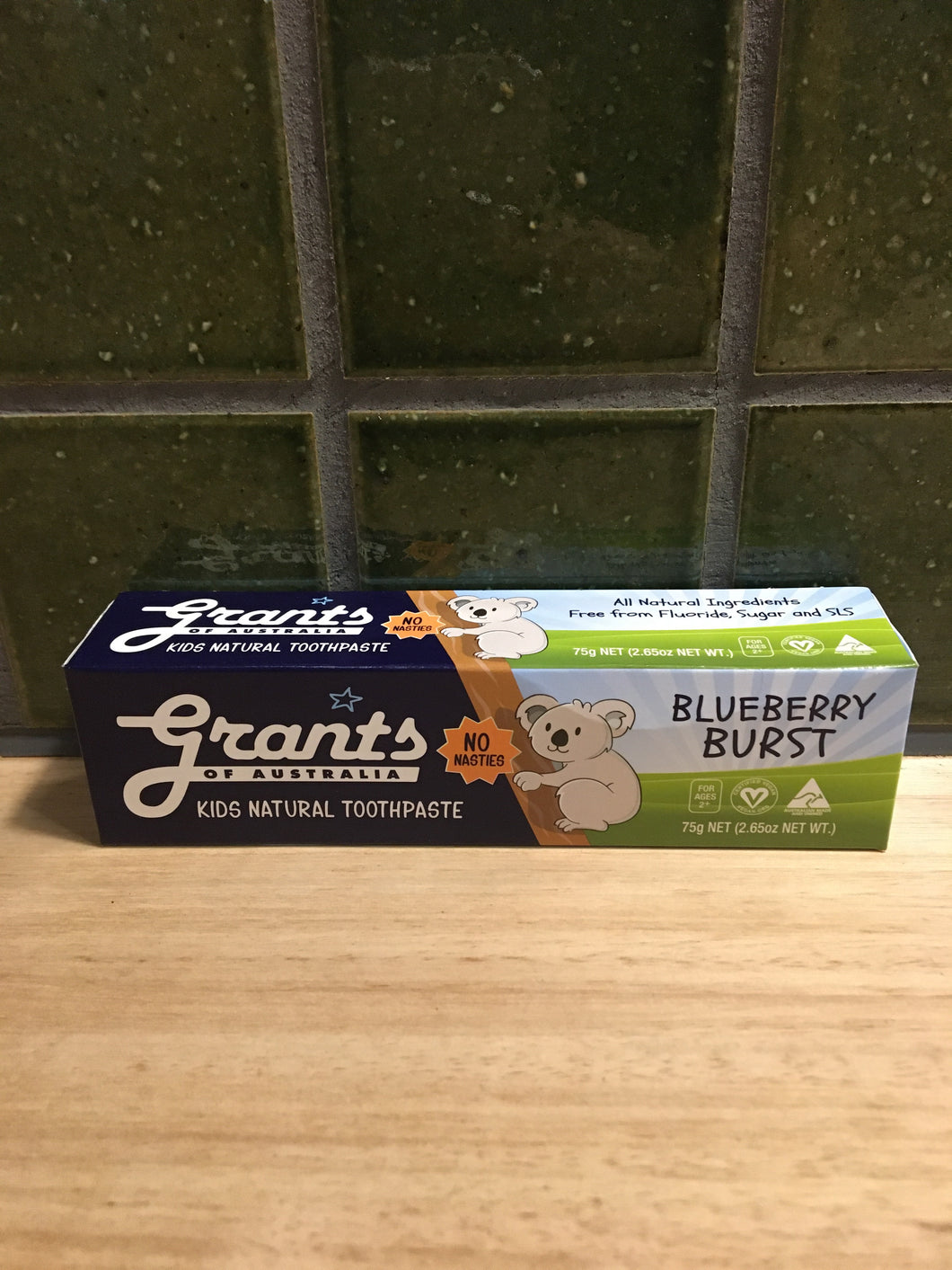 Grants Toothpaste Blueberry Burst 75g