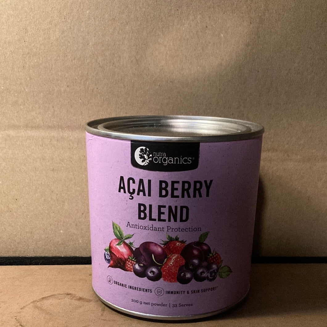Nutra Organics Acai Berry Blend Antioxidant Protection 200g