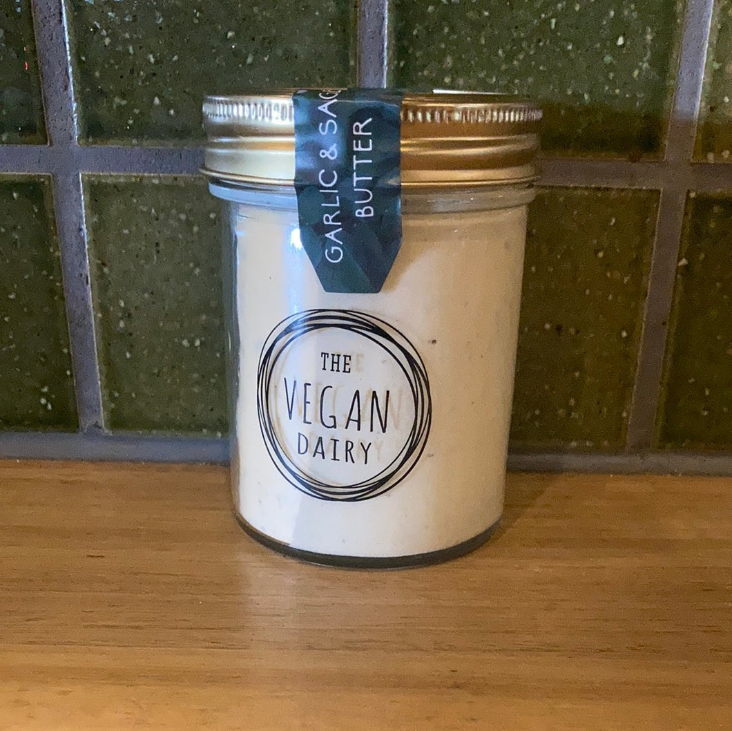 The Vegan Dairy Cultured Butter Garlic and Sage 200g