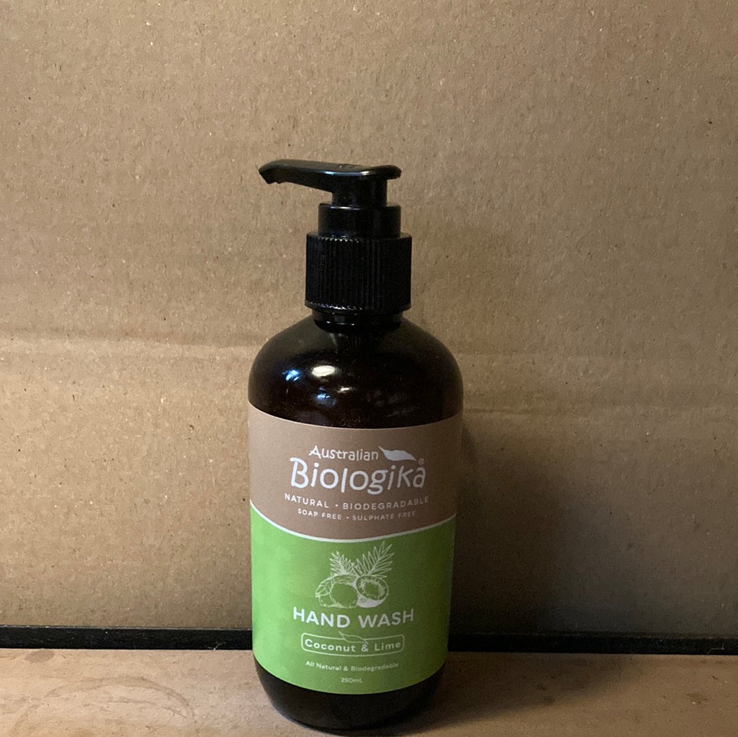 Biologika Hand Wash Coconut and Lime 250ml