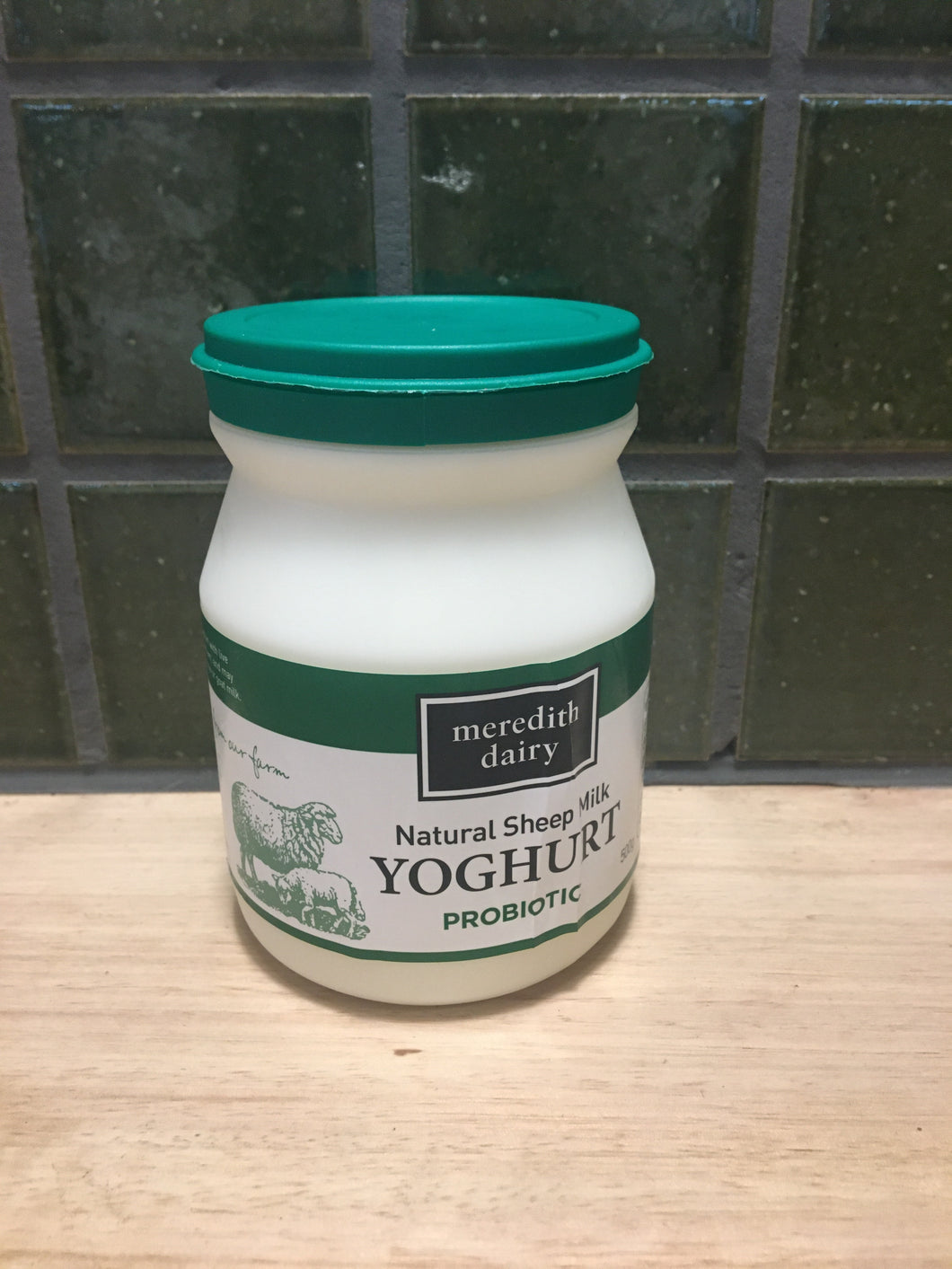 Meredith Dairy Sheep Yoghurt Green Probiotic 500g