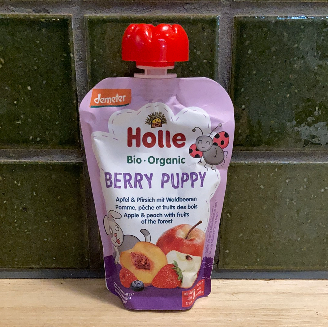 Holle Berry Puppy Apple Peach w/ Fruits of the Forest 100g