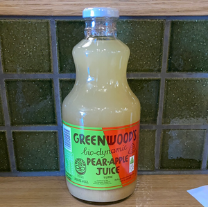 Greenwood's Pear-Apple Juice Biodynamic 1L