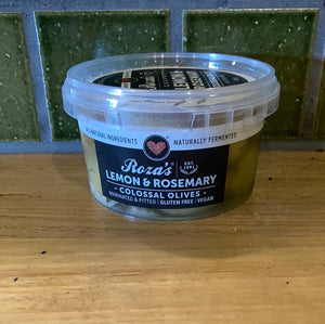Roza's Gourmet Olives Green Lemon and Rosemary 200g