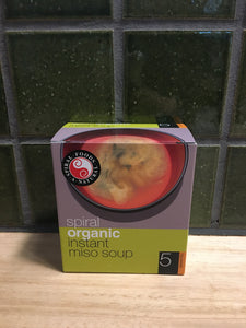 Spiral Miso Soup Instant Organic 5x10g
