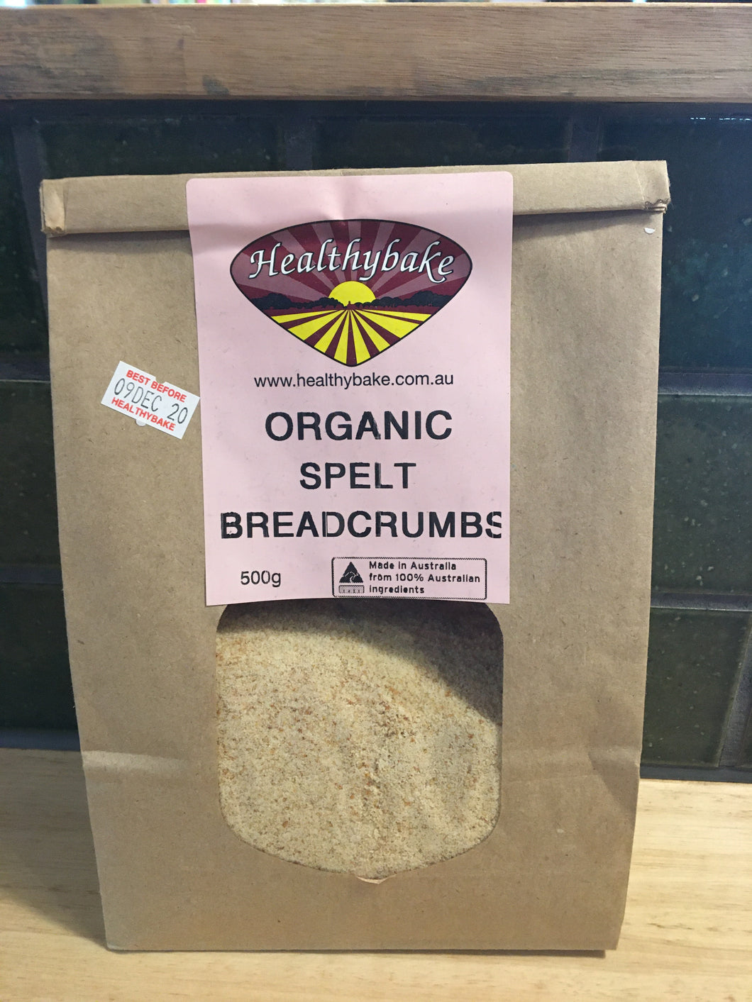 Healthybake Breadcrumbs Spelt 500g