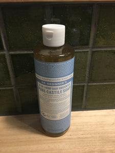 Dr Bronner's Pure Castille Soap Hemp Baby 473ml