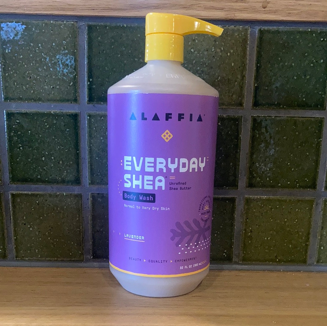 Alaffia Everyday Shea Body Wash Lavender 950ml