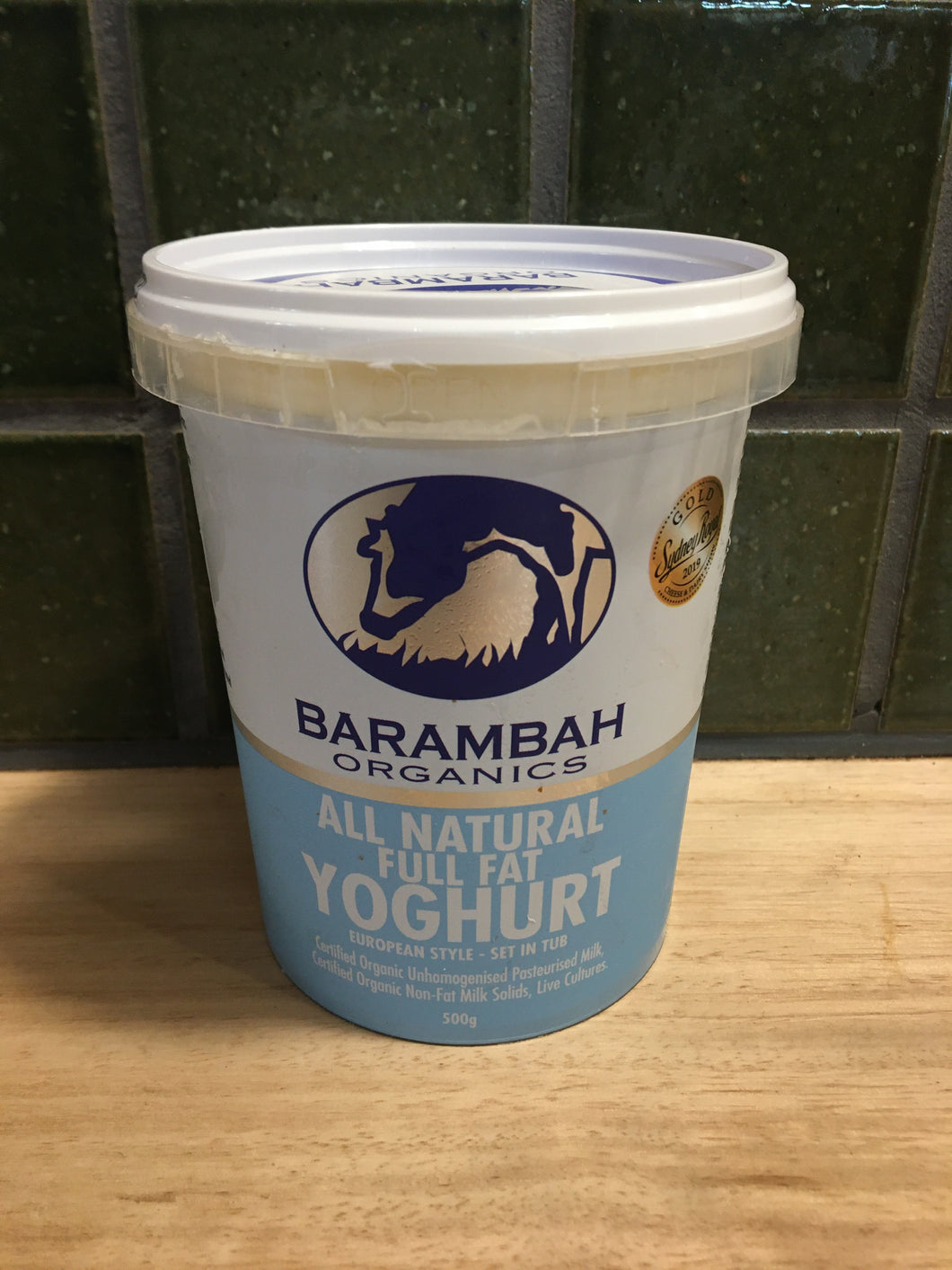 Barambah Yoghurt Natural 500g