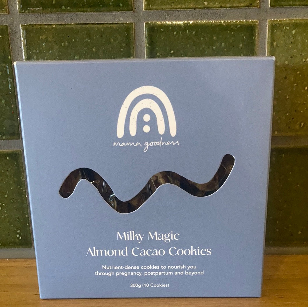 Mama Goodness Milky Magic Almond Cacao Cookies 200g