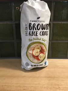 Ceres Brown Rice Cakes No Salt 110g
