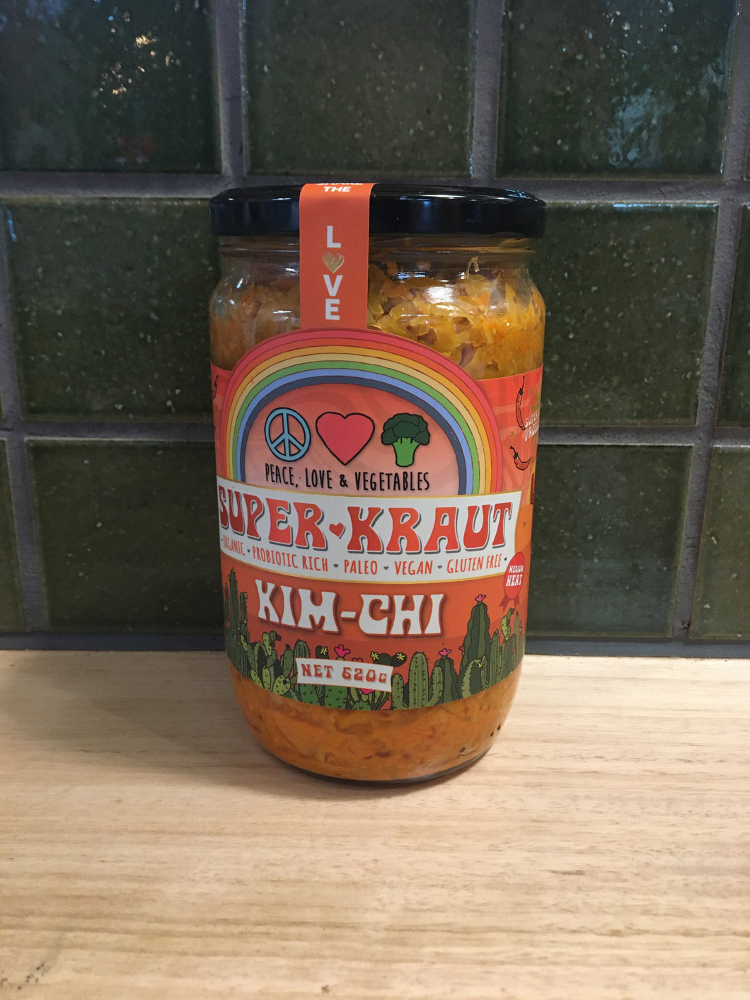 Peace Love & Vegetables Super Kraut Kim Chi 620g