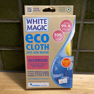White Magic Bathroom Microfibre Cloth
