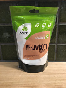 Lotus Arrowroot Powder Organic 250g