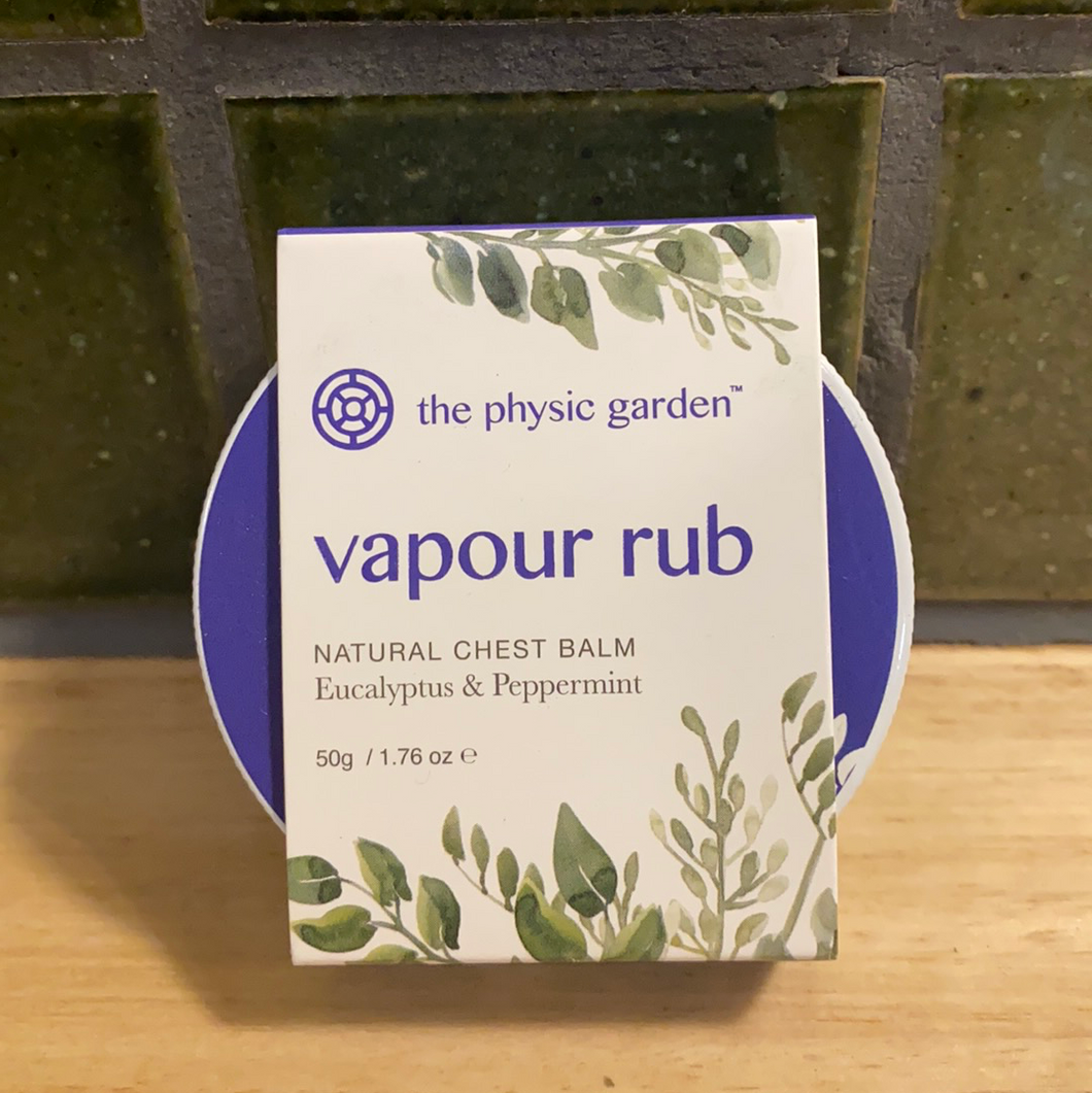 The Physic Garden Vapour Rub 50g