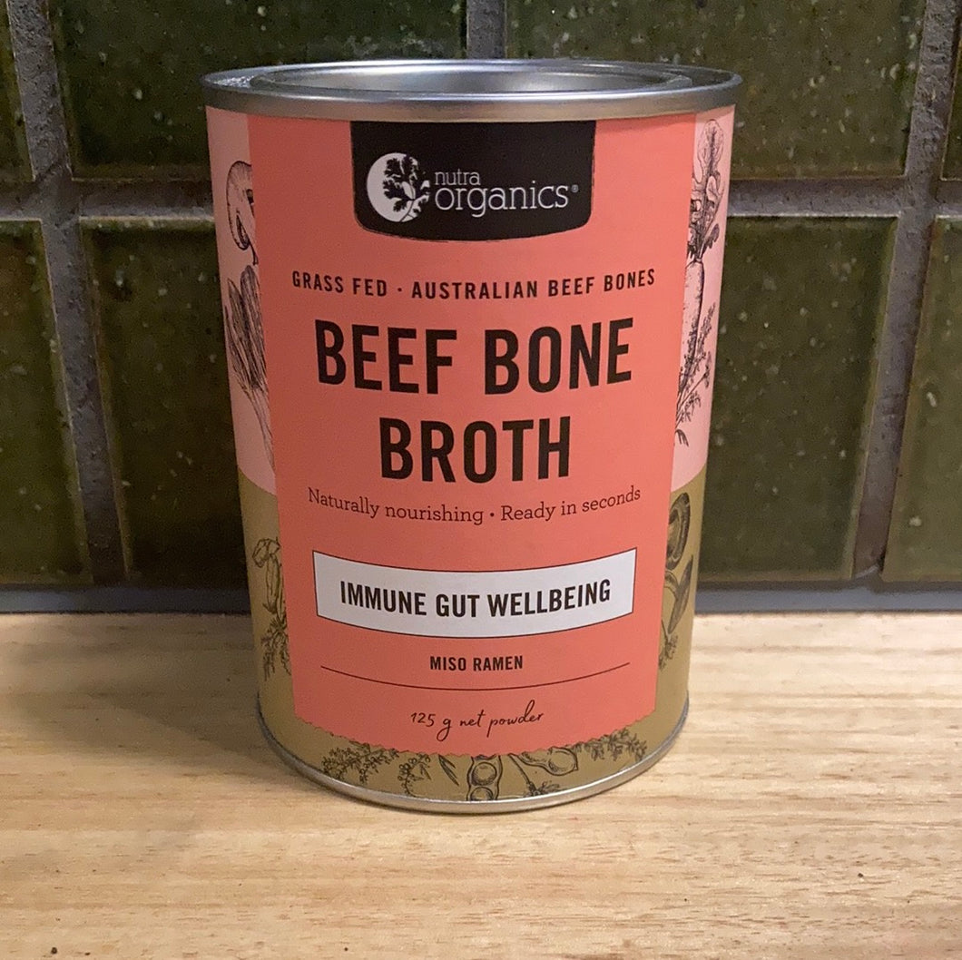 Nutra Organics Beef Bone Broth Miso Ramen 125g