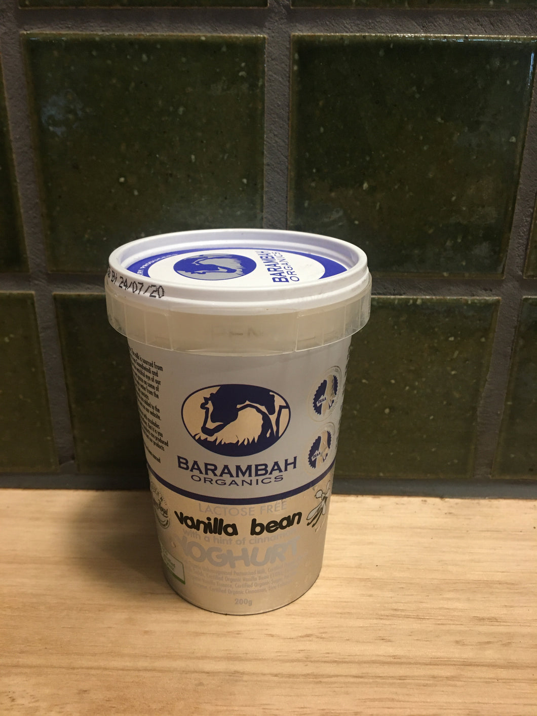 Barambah Yoghurt Vanilla 200g