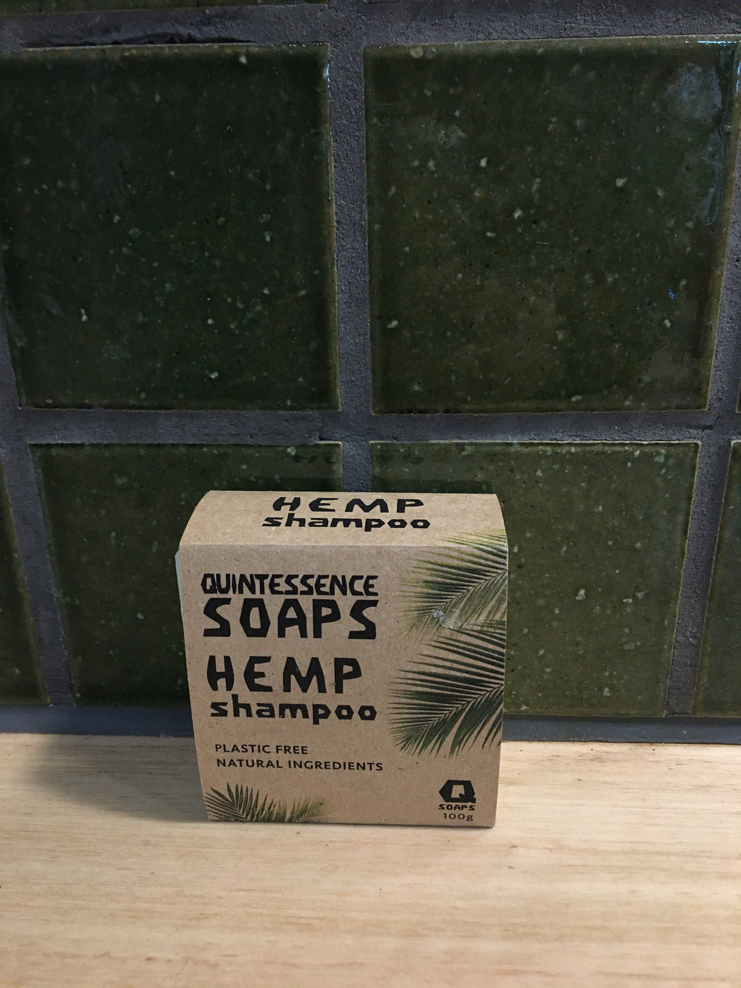 Quintessence Soaps Hemp Shampoo Bar 100g
