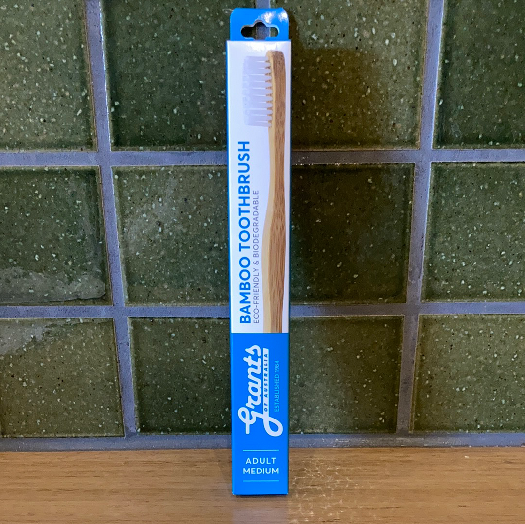 Grants Bamboo Toothbrush Medium