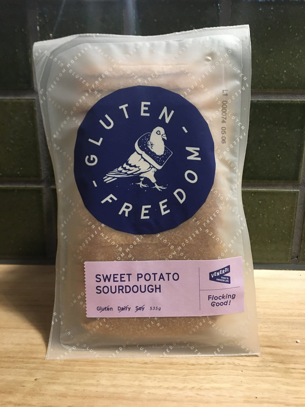 Gluten Freedom Sweet Potato Sourdough 535g