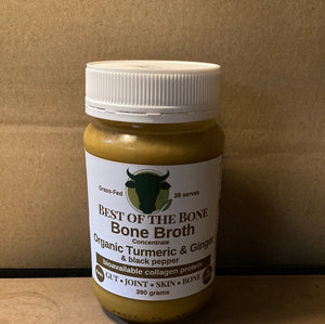 Best Of The Bone Bone Broth Turmeric & Ginger 390g