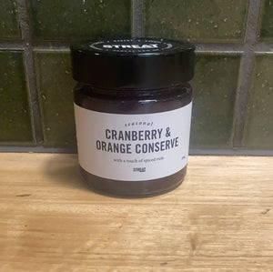Streat Cranberry and Orange Conserve 250g