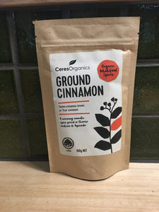 Ceres Ground Cinnamon 100g