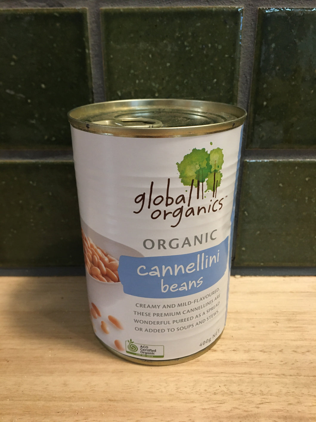 Global Organics Canellini Beans 400g