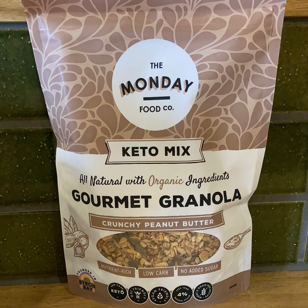 The Monday Food Co. Granola Crunchy Peanut Butter 300g