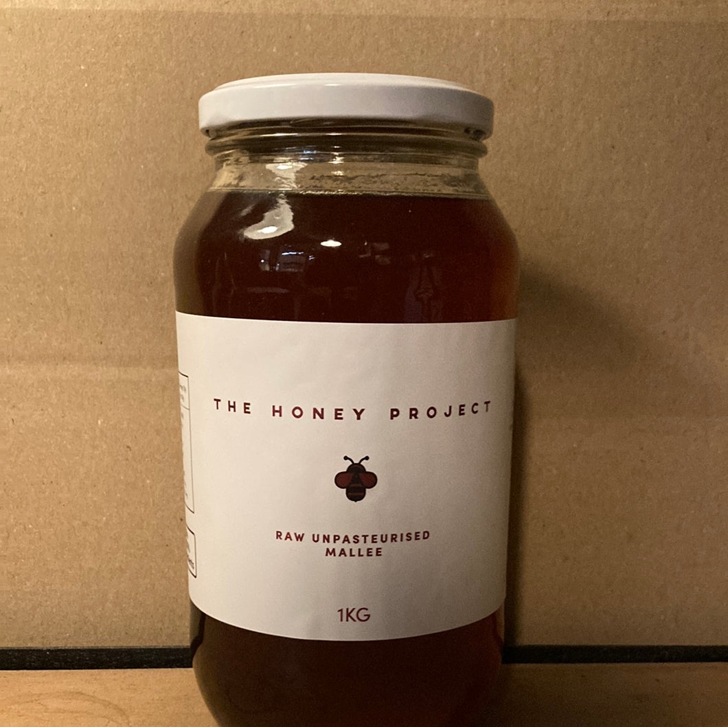 The Honey Project Mallee Unpasteurised 1kg