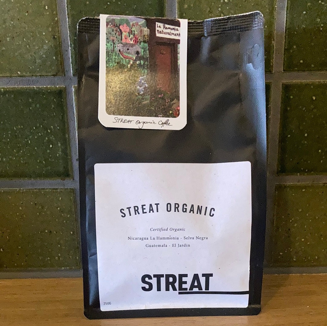 Streat Organic Coffee Ground 250g