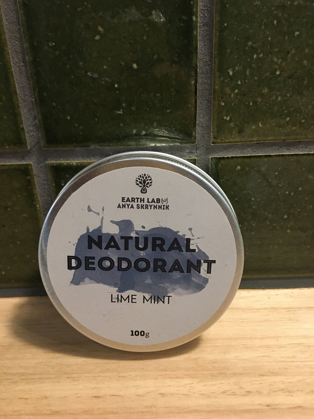 Earth Lab Natural Deodorant Lime Mint 100g
