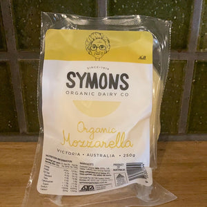 Symons Mozzarella Organic 250g
