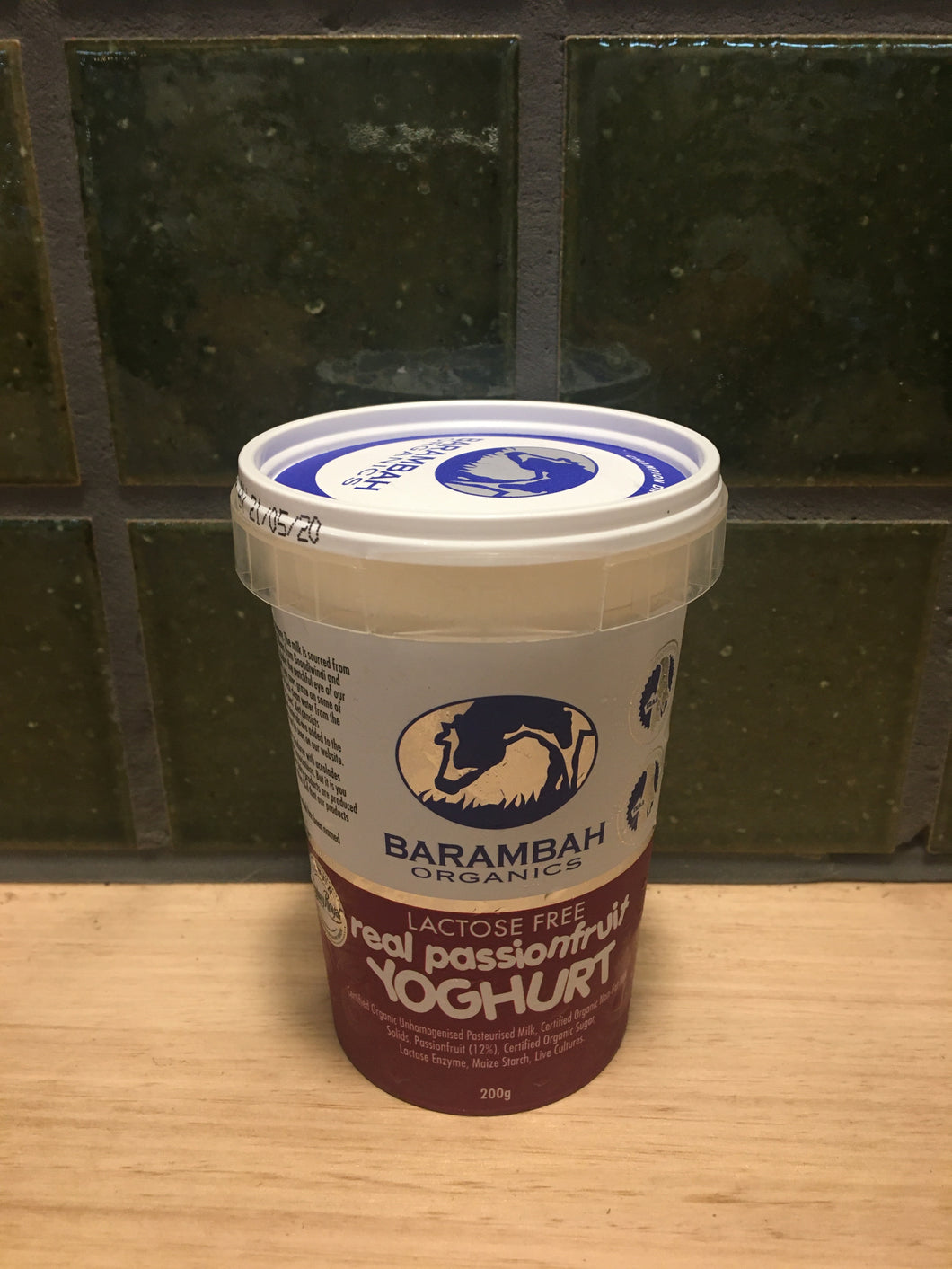 Barambah Yoghurt Passionfruit 200g