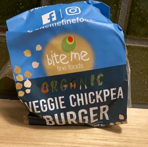 Bite Me Veggie Chickpea Burgers 250g