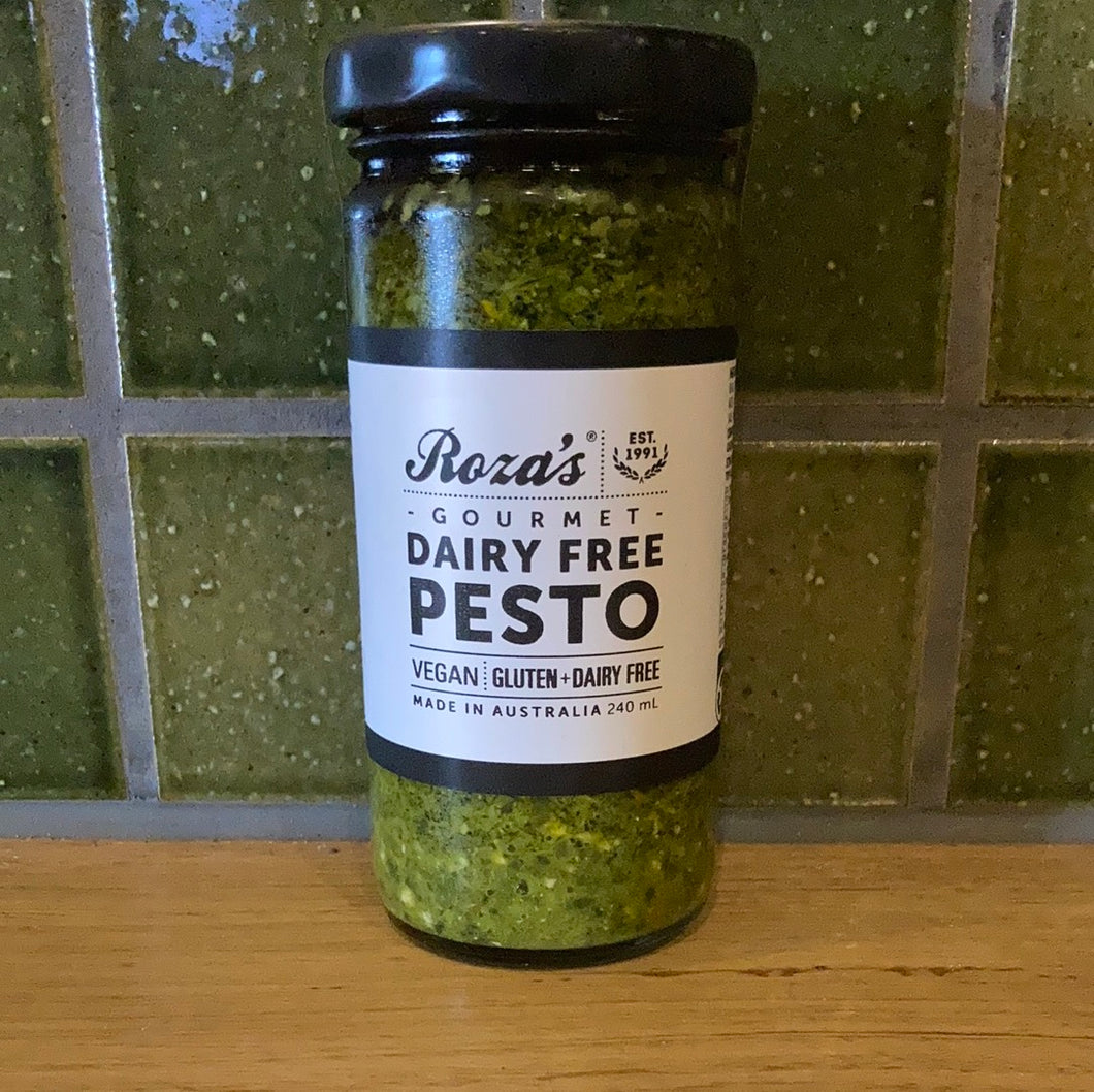 Roza's Gourmet Pesto Dairy Free 240ml