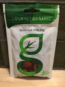 Gourmet Organic Herbs Bird's Eye Chilli 20g
