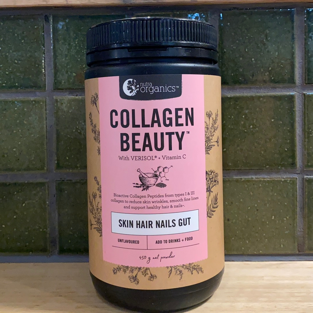 Nutra Organics Collagen Beauty Unflavoured 450g