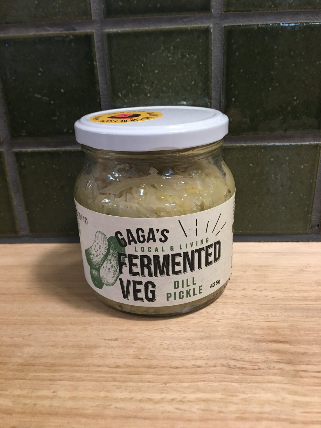 Gaga's Fermented Veg Dill Pickle 425g