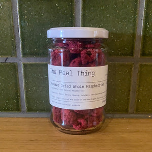 The Peel Thing Freeze Dried Whole Raspberries 40g