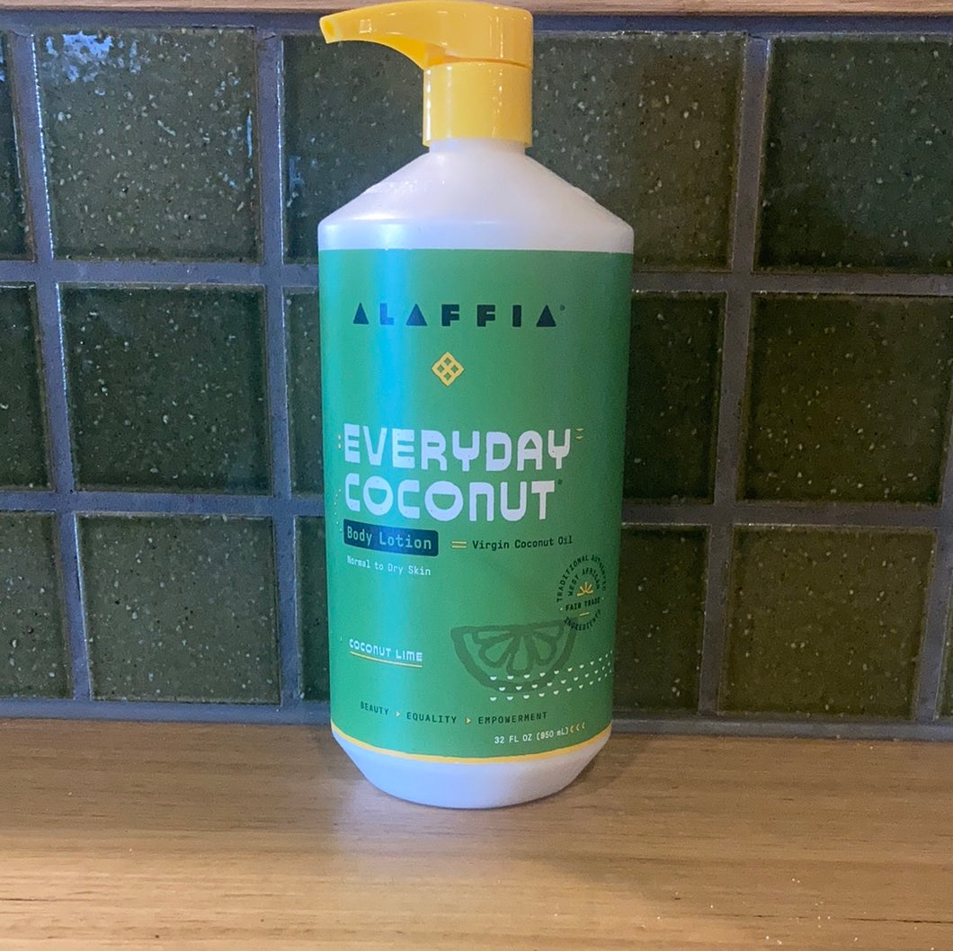 Alaffia Everyday Coconut Body Lotion Coconut Lime 950ml